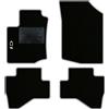 QUEMAR Tappetini Auto per Citroen C1 2005-2013, Bordo Perla, 1 Ricamo | Kit Tappeti Moquette e Gomma su Misura / Set 2 Anteriori + 2 Posteriori / Ricami e Colori Personalizzati / Antiscivolo