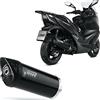MIVV scarico mover inox nero compatibile con kymco xciting 400i s 2019 2020