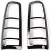 ZSQWRFRG Modanature fari posteriori Copertura Decorativa Per Fanale Posteriore Auto Cornice Per Fanale Fendinebbia Posteriore Per Suzuki Per Jimny 2007-2017 Accessori Esterni Cofano lampada(ABS nero)