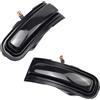 Fouedy Indicatore di direzione dinamico a LED per specchietto laterale lampeggiante freccia sequenziale ripetitore lampeggiante per Jeep Renegade 2015-2022