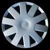 Rixto Kit di 4 copricerchi compatibili con PEUGEOT 107/207 / 307/107 / 207/307 / 308/407 / 1007 / Tepee/Bipper/Ranch - diametro 14