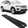 OMAC Pedane Laterali Sottoporta compatibile con Land Rover Discovery Sport 2014-2020 Nero