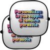 D&Vlab Set 2 Pezzi Tendine Parasole Personalizzate con Foto Nome Scritta Personaggi per Auto Bambini Parasole Finestrini laterali Tendina Da Sole con Ventosa Protezione UV