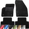 moto-MOLTICO Tappetini Auto Set di Tappeti in Moquette su Misura per Chrysler 300C 2005-2010 (Filo Nero)