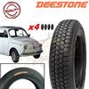 Deestone EGH12TXD Kit 4 Pneumatici 125-12C 4PR 62J TUBELESS TL per Ape P I A G G I O E Vecchia F I A T 500 Epoca Ruote GOMME COPERTONI