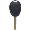 MNNZHG Guscio Chiave Per Mini Per One Per Cooper R50 R53 Chiave Grezza Keyless Entry Chiave Di Ricambio Custodia Portachiavi 2 Pulsanti Cover Guscio Scocca Chiave