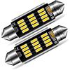 Ruiandsion - Lampadine a LED per luce del tettuccio da 41 mm, 10-30V, estremamente brillanti, 212-2 211-2. Lampadine LED Festoon Canbus senza errore, per auto, camion, illuminazione interna e targa