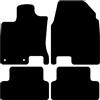 Kovvar Tappetini Auto adatti per Nissan Qashqai J10 2010-2014 - Versione: J10 | 5 posti | Versione 2 - Serie: Basic