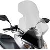 GIVI Parabrezza trasparente GIVI 323DT 82 x 58 cm (H x L) da abbinare agli attacchi D323KIT