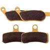 Truvix Pastiglie freno anteriori posteriori per motociclette per Harley per Davidson FLSTC Heritage per Softail FLSTFB per Fat Boy Lo pastiglie dei freni