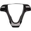 NOVSKI Auto Rivestimento Decorativo Del Volante,Per Smart Fortwo 451 Volante Telaio Adesivo Decorativo Car Styling Accessori Interni.