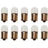 Generico C I F 1416 Kit 10 Lampadine Lampadina BA15s (6V 10W) - Luce Stop Posteriore per V e s p a 125 Primavera, ET3, GS 150, GL, Sprint, Super, GTR, Rally - Ricambio Impianto Elettrico 6 Volt