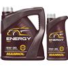 Diederichs Olio motore originale MANNOL Energy 5W-30 API SL Engine Oil, 5 litri