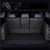 SANQIUTOU Auto Tappetino Bagagliaio per Ford Puma Hybrid 2019-2023,Vasca Baule Protezione Auto Antiscivolo Impermeabile Baule Fodera Interni Accessori,Full Cover-Black Beige