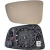 WORLD CAR MIRRORS LTD Sostituzione del vetro dello specchietto sinistro per BMW Serie 3 G20 G21 G28 G80 G81 2018-2025 con assistente corsia riscaldato, telecamera per punto cieco e sensore