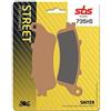 SBS - Pastiglia Freno Anteriore Sinterizada CBR 1100 XX [P735Hs]