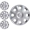 W-Parts SERIE 4 BORCHIE - 4 COPRICERCHI COPPE RUOTA 15 PER RENAULT CLIO 05->
