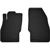 Wielganizator Tappetini in gomma su misura, compatibili con Opel Corsa E (2015-2020) Hatchback | Set di 2 pezzi, solo anteriori, migliore vestibilità rispetto ai tappetini universali, colore nero