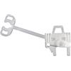 Generic Clip per alzacristalli adatto per Kia Sportage 3