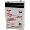 Yuasa BATTERIA NP 4-6 YUASA 70X47X109MM 6V 4.0AH 707.15.41 PRECARICATA ERMETICA
