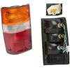 EASYSHOP24H Faro Fanale Fanalino Posteriore SX Per Hilux Pick Up RN85 YN100 e Taro da 1989 a 1997 Gruppo Ottico Sinistro Stop Luce Con Portalampade