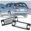 NSLUMO 2 luci LED per targa Canbus per Volks Golf MK5 J etta T ouran P assat B5.5 B6 Caddy Transporter Skoda Superb MK1 3U B5 luci posteriori Tag