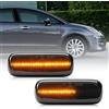 NSLUMO Luce frecce per specchietto laterale LED Indicatori di direzione luminosi compatibili con Citr.oen C4 I Coupe Hatchback 04-08 Citr.oen C4 MK1 Sedan 06-10 Specchietto Retrovisore