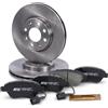 ATEC Germany BESTPRICE Set freni asse anteriore incl. dischi freno ventilati Ø 257 mm + pastiglie freno anteriori, compatibile con FIAT GRANDE PUNTO (199_), PUNTO EVO (199_)