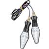 TXDBD Indicatori direzione Indicatori Di Direzione Posteriori Per Moto Per Zontes ZT125-G1 ZT125U ZT G1 125 U ZT310X 310R - Luci Lampeggianti Di Segnalazione.(Colore 2)