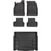 MOTOS Set di tappetini in gomma e tappetini per il bagagliaio per Opel Astra J 2009-2020 Migliorare il comfort di viaggio con tappetino antiscivolo auto 3D- tappetini per tutte le stagioni auto, prote