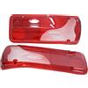 Generisch 2 x fanali posteriori destro sinistro compatibili con MAN TGA TGL TGM TGS TGX Mercedes Sprinter 906 VW Crafter camion rimorchio piano, vetro per fanali posteriori, set bianco
