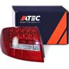 ATEC Germany 1x faro posteriore combinato esterno sinistro con LED senza portalampada Compatibile con AUDI A6 Allroad C6 (4FH), A6 C6 Avant (4F5)