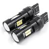 NSLUMO Lampadine Led DRL Luce di marcia diurna T20 7443 W21/5W per Op.el Adam Cascada 2013-2019 Lampadine LED Xenon Bianco Canbus LED DLR Città