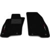 Somer Car Kit Tappetini Auto SOLO ANTERIORI 2pz compatibili con Fiat PUNTO 2012-2018 | Set 2 tappeti anteriori su misura in moquette, bandiera Italia