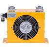 KAKAK AH0607T-CA Radiatore ad aria idraulico in lega di alluminio, ventola elettrica CC/CA, scambiatore di calore a piastre Ampia area di dissipazione del calore(DC12)