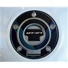 Paraserbatoio.it ADESIVO RESINATO EFFETTO 3D, PER MOTO COMPATIBILE CON YAMAHA MT-07 DAL 2021 IN POI (ICON BLUE, PROTEZIONE TAPPO)