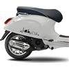 Pimastickerslab Kit 2 adesivi compatibili con PIAGGIO VESPA PRIMAVERA SPRINT GTS PX passione grafica completa colore a scelta Cod.1840 (070 NERO)