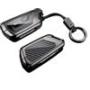 Rondrive Custodia per chiavi compatibile con VW Tyron T7 Multivan ID.3 ID.4 ID.5 ID.6 ID.7 Golf 8 Passat B9 Caddy 2022-2026 Cover per chiavi auto in fibra di carbonio Guscio protettiva portachiavi