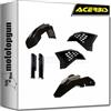 MOTOTOPGUN acerbis 0014219.090 kit plastiche completo nero compatibile con ktm exc 300 2008 2009 2010 2011 mototopgun