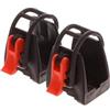 EMMEA M263 PORTASCI DA BARRA UNIVERSALE COMPATIBILE CON FIAT PORTA SCI 1 PAIA DI SCI SENZA ANTIFURTO AUTO DA VIAGGIO PORTASCII