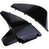 Generic Coperchio Carenatura Laterale Batterie per Shadow 600 VT600C STEED400 Nera