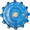 ICDKOYK Luci di sicurezza stradale di emergenza per auto Lampada stroboscopica di salvataggio portatile Attrezzatura per strumenti di illuminazione per a prova di polvere, Blu
