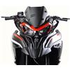 Biondi Cupolino Sport Nero satinato compatibile con BENELLI TRK 702/x 2023 -> - Spoiler per Motocicletta
