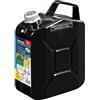 Lampa 67009 Premium, tanica Carburante in Metallo - 5 L - Nero