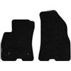 Kovvar Basic Tappetini auto per Fiat Doblo | 2009-2015 | 2 pezzi | Feltro agugliato 5 mm | Versione: 2/3 posti | Moquette su misura | Antiscivolo | Bordo effetto nabuk | 1625 g/m²