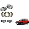 Palmaspareparts KIT FRENI POSTERIORI GANASCE CILINDRETTI TAMBURI PER PANDA 141 1°SERIE
