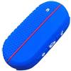 SHIFENG Guscio in silicone per chiave telecomando auto compatibile con MINI Aceman J01 J05 U25 F65 F66 2024 2025 accessori (blu)