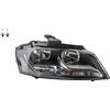Johns Proiettore alogeno HSW adatto per Audi A3 8P 08/08-08/12 Lampadina destra
