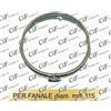 Generico Cif Faro Vespa 125 Primavera ET3 Acciaio Lucidato Cornice metallico Fanali anteriori Motocicletta
