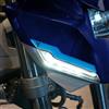 labelbike - Adesivi 3D Moto Muso Protezione e Decorazione in Resina Compatibile con Yamaha MT 09 2024-2025 Colore Blu Chiaro